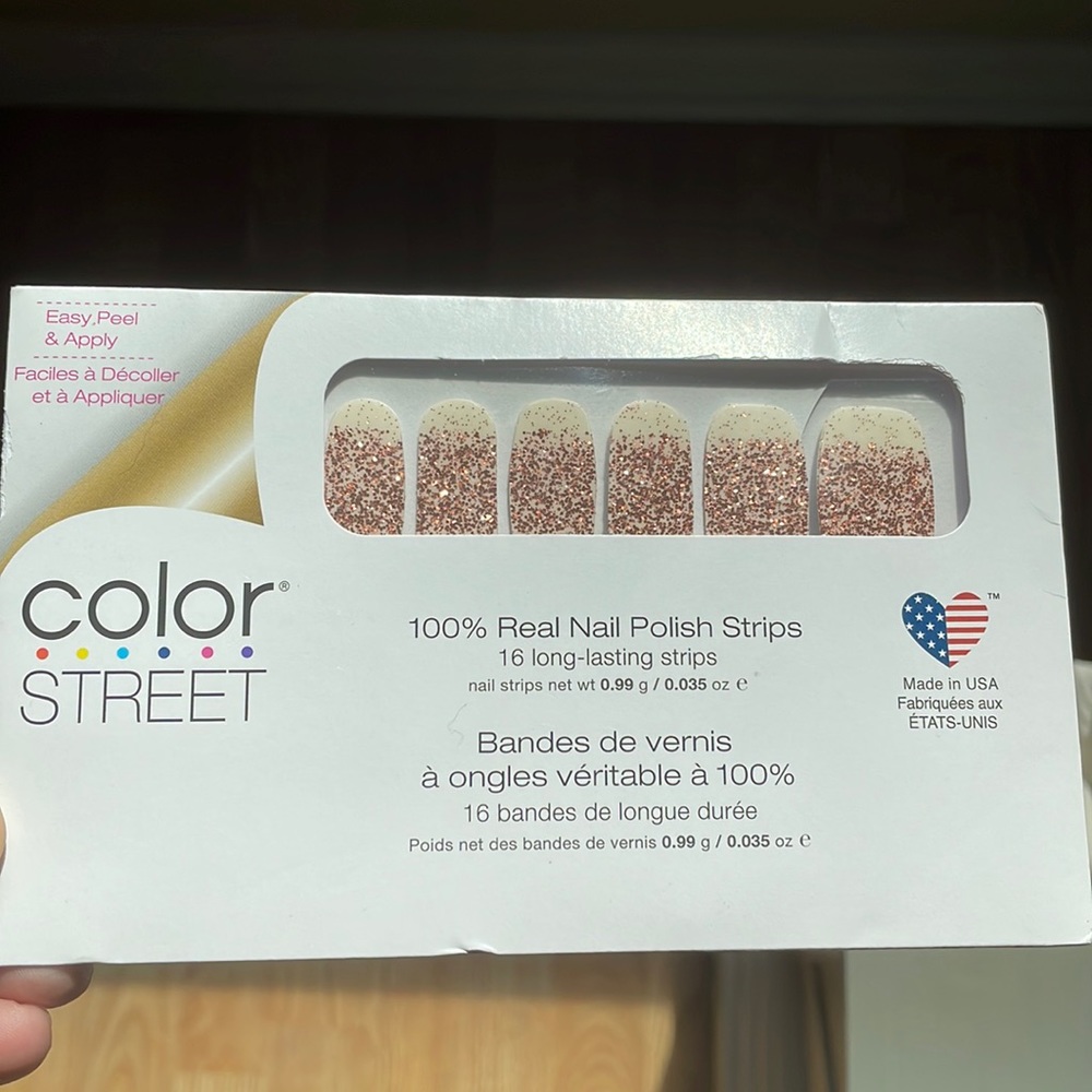 Color Street “Coming up Rose Gold”